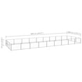 thumbnail image 6 of Charmma Dog Kennel Silver 290.6 ft² Steel, 6 of 6