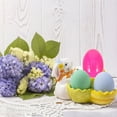 thumbnail image 4 of Miangastore 50pcs Empty Eggs Plastic Egg Playthings Fillable Plastic, 4 of 8