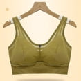 thumbnail image 5 of LLYWEY Wireless Breathable Bra on Clearance Plus Size Bras Women Wireless Ladies Bralette Bra Style-1350 Women Compression Bra Feature Adult Female Running Sports Bras Yellow 38B, 5 of 6