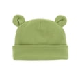 thumbnail image 1 of Gorro de bebé para niños y niñas, gorro de bebé para bebés recién nacidos, gorro pequeño con orejas de bebé, doble capa, cálido, de 0 a 1 años, 1 of 6