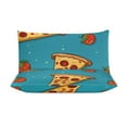 thumbnail image 4 of Fun Pizza Bedding Set with Zipper Closure for Girls & Boys, 4 of 6