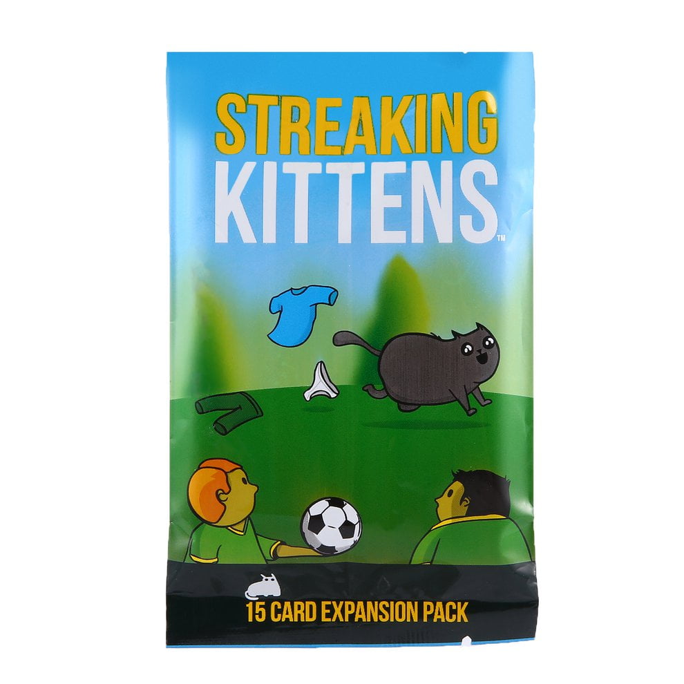 Streaking Kittens Exploding Kittens 15 Card Second Expansion Pack Game 