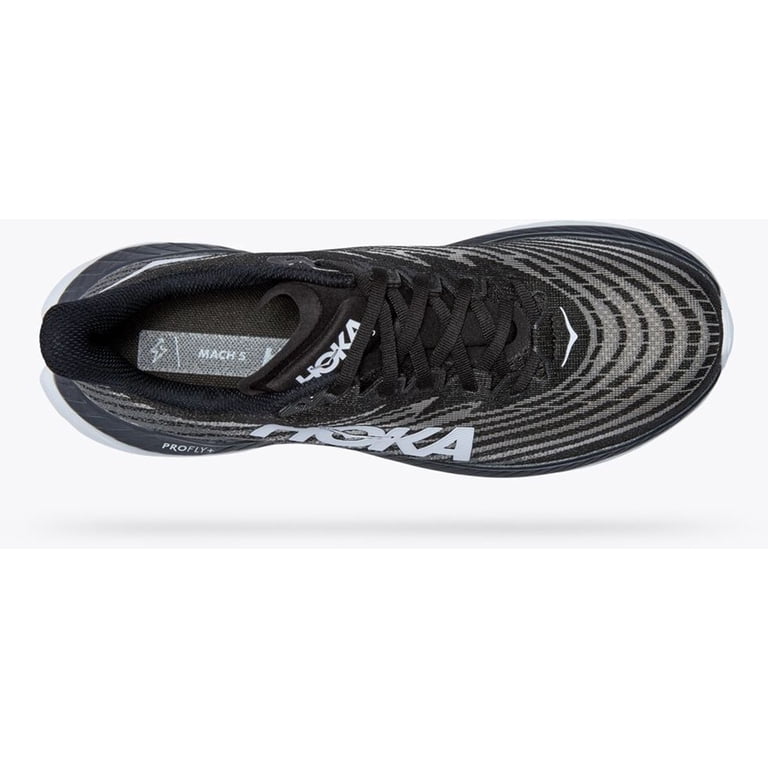 Mens Hoka Mach 5 Shoe Size: 12 Black - Castlerock Running