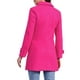 thumbnail image 3 of Abrigo de invierno para mujer con cuello Peter Pan, trench y abrigo de guisante en rosa claro, 3 of 6