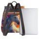thumbnail image 3 of Disketp Rainbow Sunset Cloud White Horse Mochila de Cuero para Mujer, Bolso de Espalda Antirrobo con Estilo para Viaje, Trabajo y Uso Diario, 3 of 4