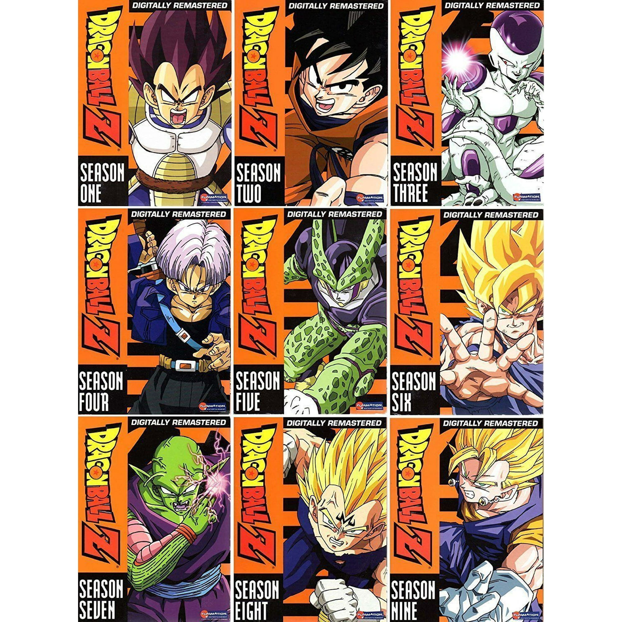 J&G Dragon Ball Z 1-9 (DVD), Dragon Ball 1-5, Z Kai 1-7, Dragon Ball Super  1-10 Animated Bird Studio