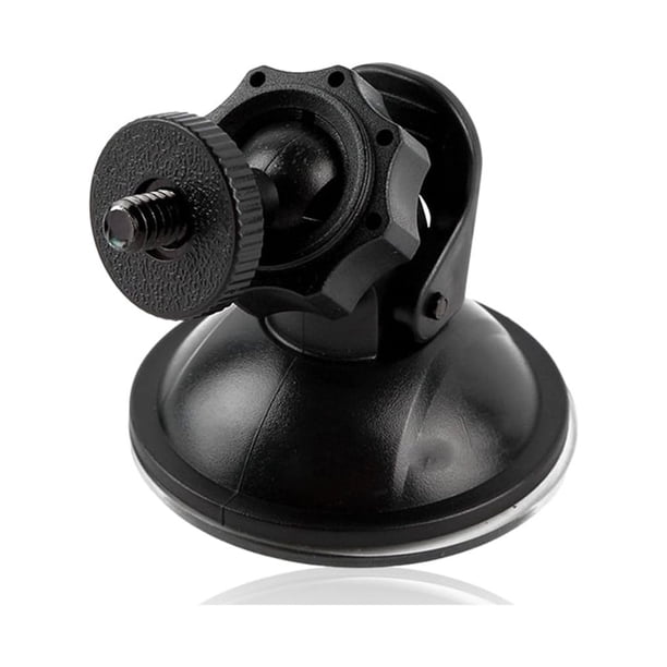 Injueey Soporte Universal para cámara de parabrisas de coche, grabadora de vídeo, soporte de ventosa reutilizable, accesorio para automóvil Teléfono y Comunicación