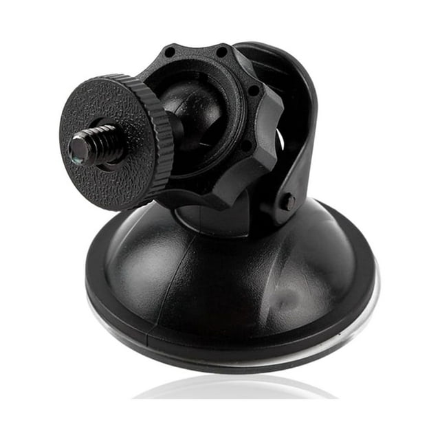 ZLight Car Windshield Camera Mount Sports Camcorder Video Recorder Suction Cup Holder 54mm Diameter Automotive Accessory Black 1Set