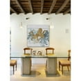 thumbnail image 3 of Marmont Hill "Gilded Splash II" Painting Print on White Wood, 3 of 7