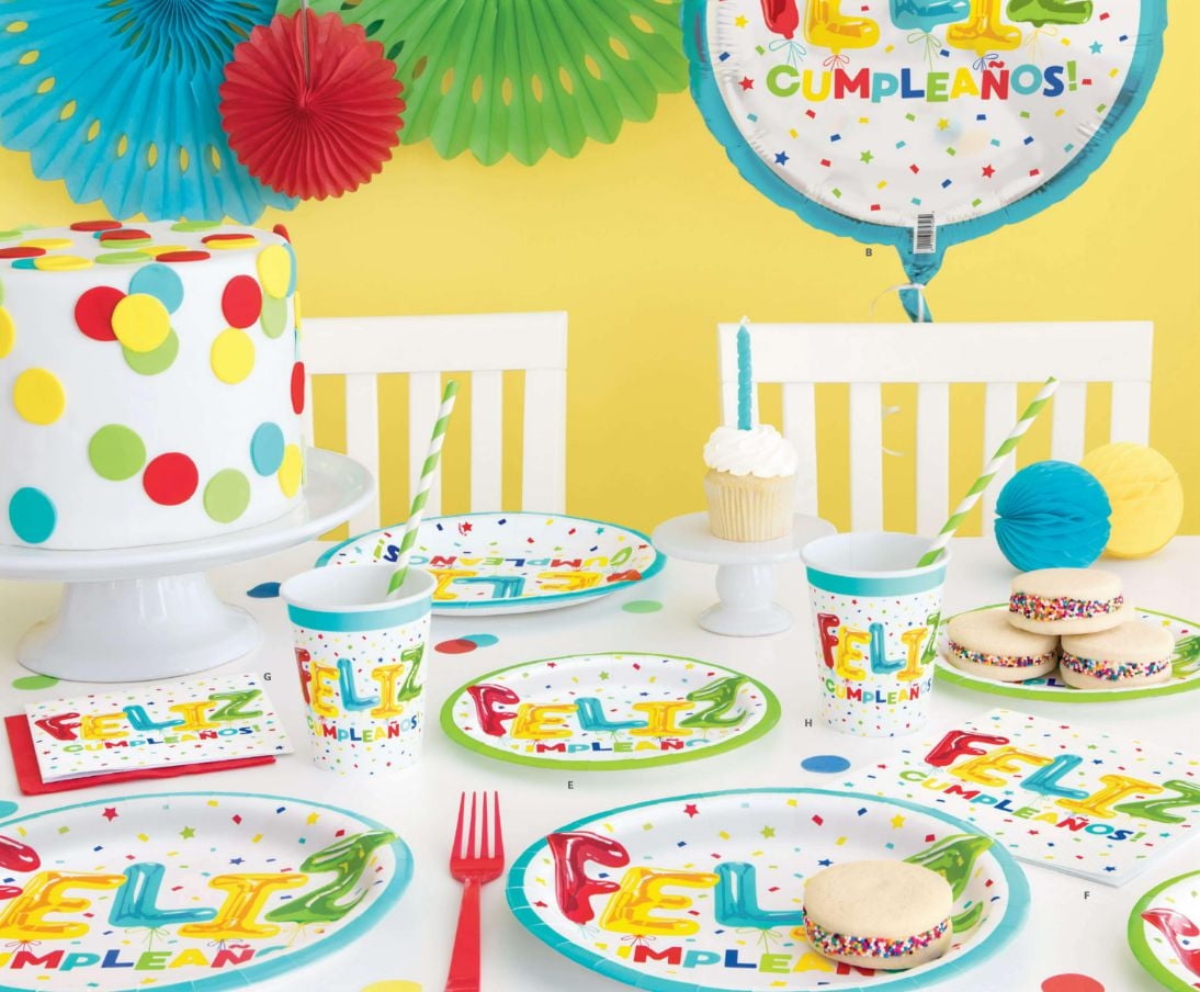 Ballon rond en aluminium Bright Bonne Fete de 18 po, emballé Qualité de l'hélium