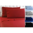 thumbnail image 2 of Heavy Flannel Sheet set - 100% Cotton - Fitted + Flat + Pillow Cases Deep Pocket, 2 of 2