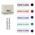 thumbnail image 7 of Printtoo Disclosed Self Inking Rubber Stamp Pre-Inked Office Stamp- Home Office Business Stationery, 47 x 20 mm Red, 7 of 7