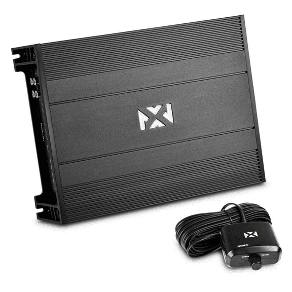 NVX NDA101 1-CH Monoblock 1000W Max Class-D 1-Ohm Stable Car Audio Amplifier