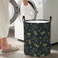thumbnail image 5 of Bingfone Golden line fox Waterproof Foldable Laundry Hamper Bucket with Handles for Storage Bin,Clothes Hamper (Medium ), 5 of 6