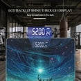 thumbnail image 3 of Bathroom Scale, Highly Accurate Digital Body Scale,Precisely Measures Weight up to 400 lbs-Deer Stands On The Road And Looking At The Stars In The Sky, 3 of 4
