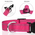 thumbnail image 3 of Collar de perro TagMe ajustable de nailon reflectante para perros medianos, 3 of 7