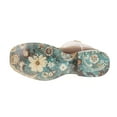 thumbnail image 5 of Tin Haul Womens Scrollwork Floral Embroidered Square Toe Pull On Cowboy  Mi, 5 of 5