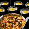 thumbnail image 7 of Stainless Steel Omelette and Egg Rings: Dishwasher-Safe, Heat-Resistant, Grill Cookware Set, 7 of 7