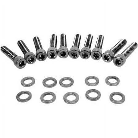 Drag Specialties Bolt Kit Camshaft Cover Knurled 2401-0572