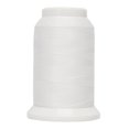 thumbnail image 1 of Superior Threads Polyarn Wool-Like Textured 100% Polyester Serger Sewing Thread 1,000 Yard Cone (#001 White), 1 of 4