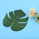 thumbnail image 5 of Hojas verdes de simulación, 12 piezas de palmeras tropicales artificiales, hojas tropicales artificiales, hojas de palmera artificiales, funcionamiento suave, 5 of 8