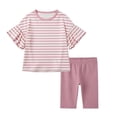 thumbnail image 1 of Conjunto short George para Niña, Conjunto Biker con Glitter Rosa Talla 10, 1 of 4