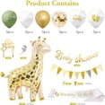 thumbnail image 4 of Decoración de fiesta, decoración de baby shower, jirafa, decoración de baby shower, kit de decoración de revelación de género, integración perfecta, 4 of 6