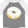 thumbnail image 4 of Inktastic White Donut with Sprinkles Boys or Girls Long Sleeve Baby Bodysuit, 4 of 5
