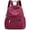 Jujube Red, variant on 11L Mini Backpack,Small Nylon Ladies backpacks,Women shopping Backpack(Small size)