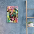 thumbnail image 4 of Epic Art 'Hey Smile' by Dean Russo, Acrylic Glass Wall Art, 16"x24", 4 of 8