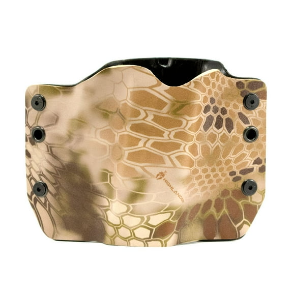 Outlaw Holsters: Kryptek Highlander OWB Kydex Gun Holster for Kel-Tec PMR-30, Right Handed.