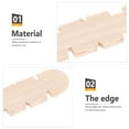 thumbnail image 2 of 100pcs Wooden Popsicles Sticks Ice Cream Making Sticks Round Popsicles DIY Sticks, 2 of 8