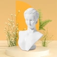thumbnail image 4 of kusrkot Jewelry Display Stand Female Mannequin Professional Holder for Earring Store White, 4 of 7