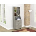 thumbnail image 4 of Home Square 2-Piece Set with Wall Mounted Floating Desk & 3 Shelf Bookcase, 4 of 14