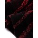 thumbnail image 5 of INSPIRAR CHIC Top de Brillo para Mujeres con Ribete a Rayas, Transparente, para Fiesta, Sin Mangas, Rojo y Negro, Talla XS, 5 of 6