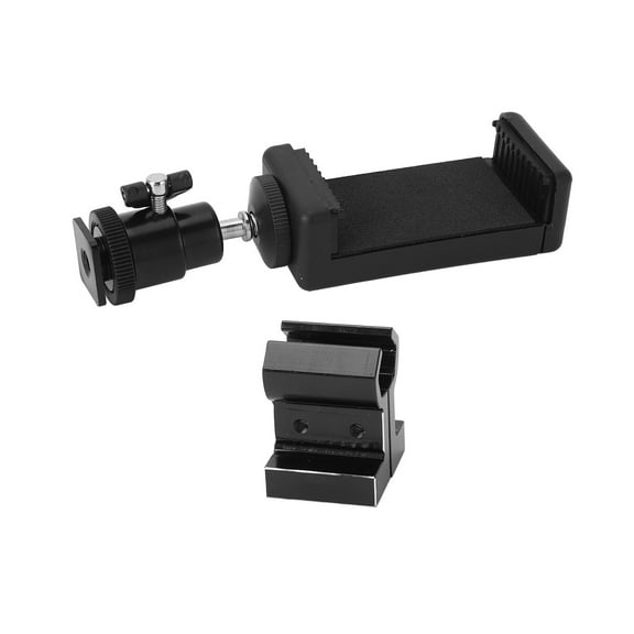 Universal Phone Mount for Traxxas TX TQi Adjustable Stable Durable Transmitter Phone Mount for Phones Over 5.5 Inch Black