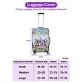 thumbnail image 5 of Happy Easter Alaskan Malamute American Flag Truck Bunny Ears Travel Luggage Cover Alaska Mal Dog Lovers Gifts Suitcase Dust Protective Decor - 03001, 5 of 5