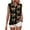Black-D, variant on Womens T Shirt Sleeves Crew Neck Rainbow Multicolor Pattern Casual Short Shirt for Summer Daily Wear