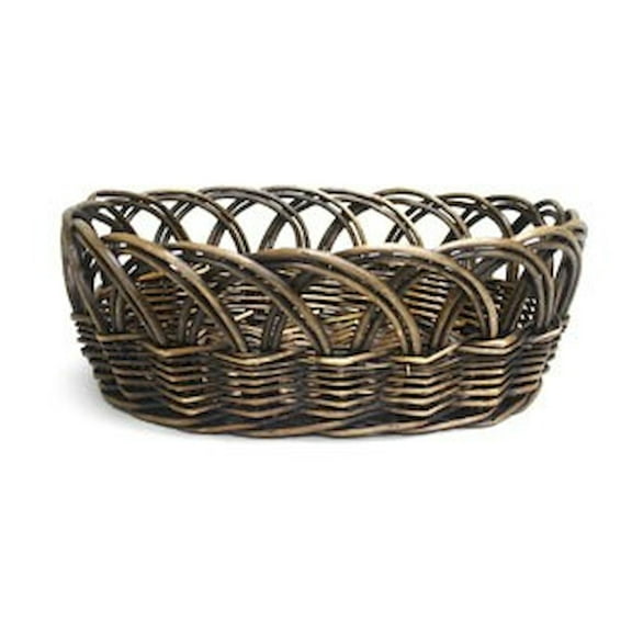 Dark Brown Willow Basket