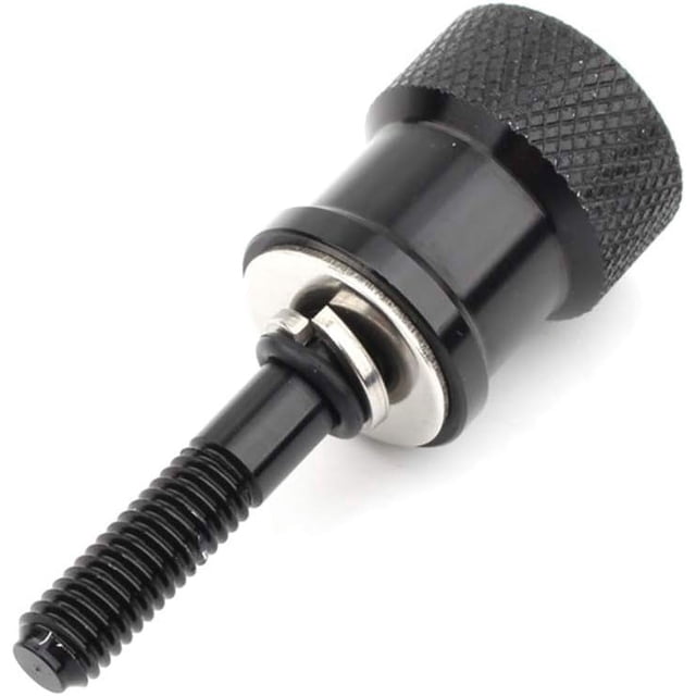 HUGFEGWE Easygo Replacement for BMW R Nine T R9T RNINET 2014-2020 Motorcycle Aluminum Rear Fender Passenger Seat Bolt Screw Removal Tool-Less Quick Release (Black) U2537-3952