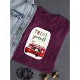 thumbnail image 3 of Santa's Foodtruck Collection B T-Shirt Women -Victoria Borges Designs, Female 4X-Large, 3 of 4