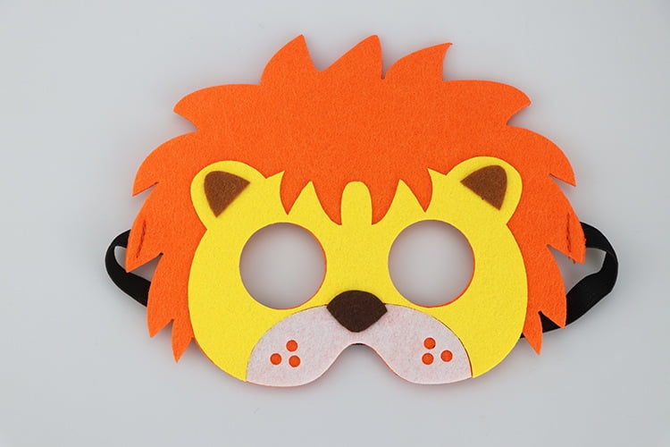 Talking Tables Suministros Para Fiestas Temáticas De Selva, Máscaras De Zoológico De Safari, Ideal Para Fiesta De Cumpleaños, Papel, Paquete De 8