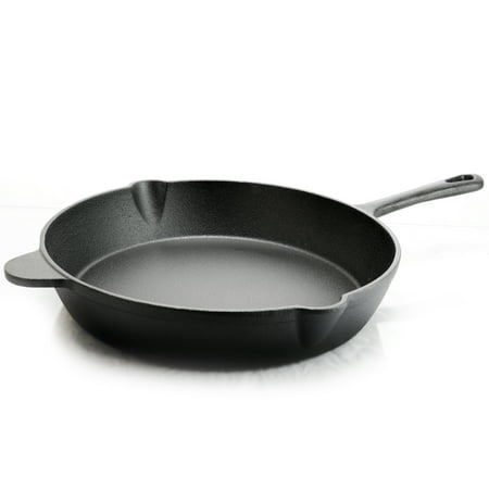 

General Store Addlestone 12 Preseasoned Cast Iron Frying Pan in Black