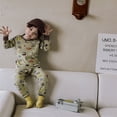 thumbnail image 1 of Conjunto de pijama de algodón para niños, ropa interior para bebés, pijamas de algodón para niñas, conjunto de dos piezas, ropa interior para bebés, pantalones largos de otoño para bebés, 1 of 5