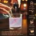 thumbnail image 6 of Brew Glitter - Pink Iridescent Edible Drink Glitter - Silky Swirl, Beverage-Safe, 4g, 6 of 11