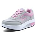 thumbnail image 1 of Zapatillas de deporte vulcanizadas para Mujer, zapatos planos de alta calidad, a la moda, de talla grande, 1 of 4