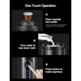 CONQUECO Portable Espresso Maker, Automatic Travel Coffee Machine with