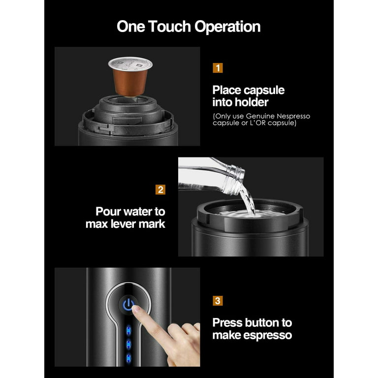 Outdoor Portable Easy Manual Espresso Maker Camping Coffee Makers Machine
