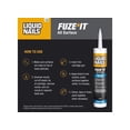 thumbnail image 3 of Adhesivo Fuze It All para la construcción de superficies Liquid Nails LN-2000, paquete de 6 unidades, 9 onzas, gris, 3 of 5