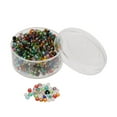 thumbnail image 4 of 1000 Pcs Perles en Verre Perles Colorées Perles Rondes en Verre Fabrication de Bijoux et, 4 of 8